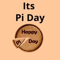 Yes, it’s Pi Day image